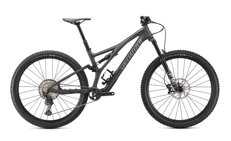 Specialized Stumpjumper Comp Carbon in Satin Smoke / Cool Grey / Carbon